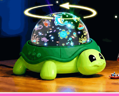 Lampara Proyector De Tortuga 360
