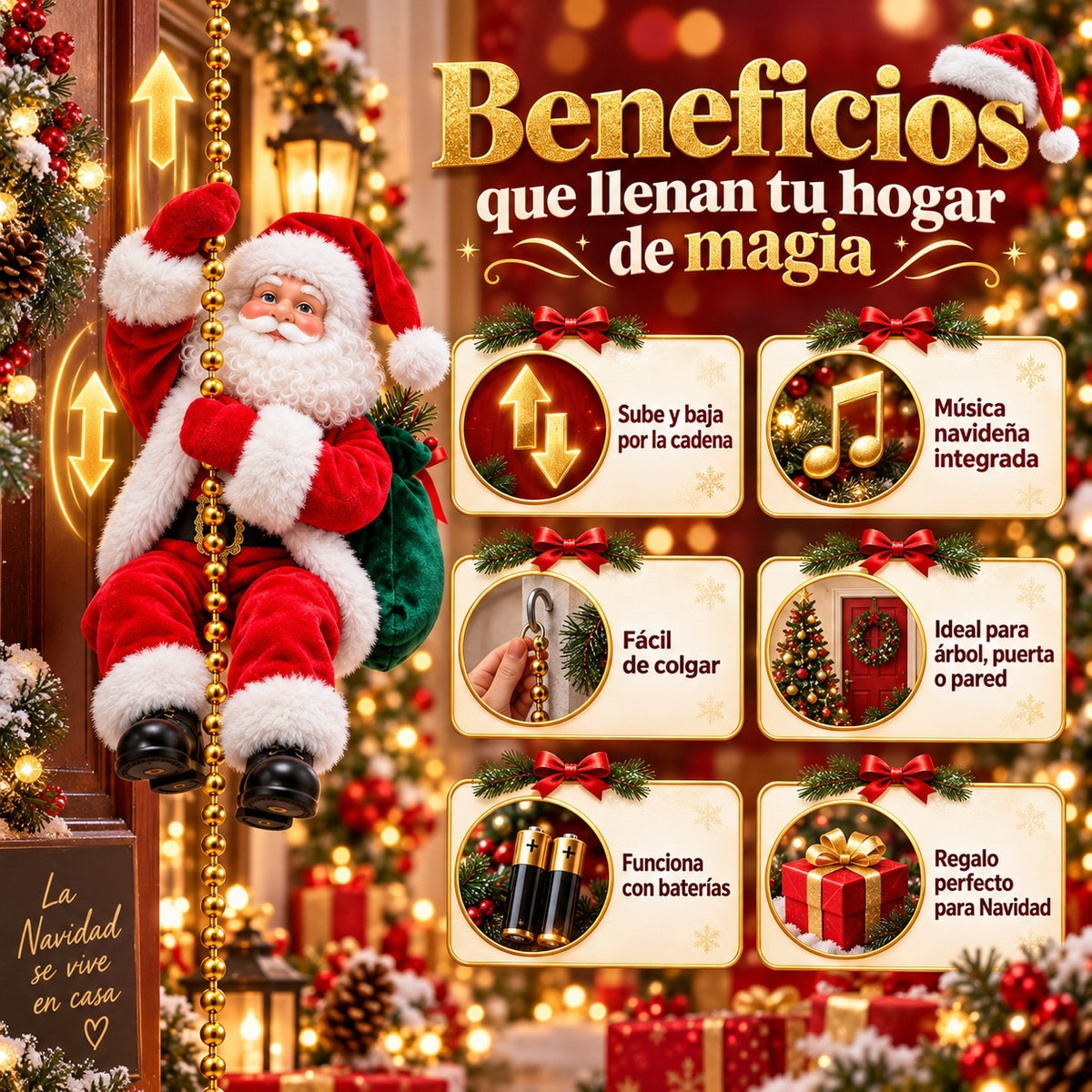 SANTA TREPADOR MUSICAL